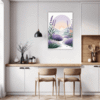 Graceful Lavender Sprigs Kitchen Demo