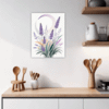 Graceful Lavender Sprigs Kitchen Demo