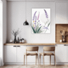 Graceful Lavender Sprigs Kitchen Demo