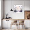 Graceful Lavender Sprigs Kitchen Demo