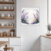 Graceful Lavender Sprigs Kitchen Demo