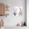 Graceful Lavender Sprigs Kitchen Demo