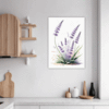 Graceful Lavender Sprigs Kitchen Demo