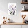 Graceful Lavender Sprigs Kitchen Demo