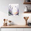 Graceful Lavender Sprigs Kitchen Demo