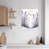 Graceful Lavender Sprigs Kitchen Demo