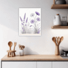 Graceful Lavender Sprigs Kitchen Demo