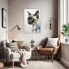 Graceful Siamese Cat Office Demo