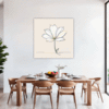 Graceful Tulip Flower Dining Room Demo