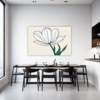 Graceful Tulip Flower Dining Room Demo