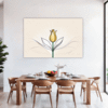 Graceful Tulip Flower Dining Room Demo