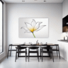 Graceful Tulip Flower Dining Room Demo