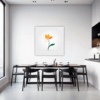 Graceful Tulip Flower Dining Room Demo