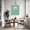 Graceful Tulip Flower Dining Room Demo