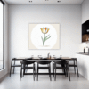 Graceful Tulip Flower Dining Room Demo