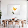 Graceful Tulip Flower Dining Room Demo
