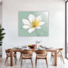 Graceful Tulip Flower Dining Room Demo