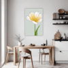Graceful Tulip Flower Dining Room Demo
