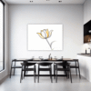 Graceful Tulip Flower Dining Room Demo