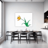 Graceful Tulip Flower Dining Room Demo