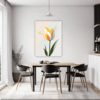 Graceful Tulip Flower Dining Room Demo