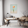 Graceful Tulip Flower Dining Room Demo