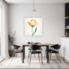 Graceful Tulip Flower Dining Room Demo