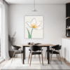 Graceful Tulip Flower Dining Room Demo