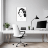 Graceful Woman Outline Office Demo