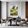 Grazing Herd Open Plains Dining Room Demo