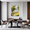 Grazing Herd Open Plains Dining Room Demo