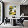 Grazing Herd Open Plains Dining Room Demo