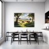 Grazing Herd Open Plains Dining Room Demo