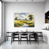 Grazing Herd Open Plains Dining Room Demo
