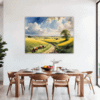 Grazing Herd Open Plains Dining Room Demo
