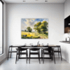 Grazing Herd Open Plains Dining Room Demo