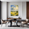 Grazing Herd Open Plains Dining Room Demo