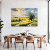 Grazing Herd Open Plains Dining Room Demo