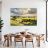 Grazing Herd Open Plains Dining Room Demo