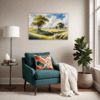 Grazing Herd Open Plains Living Room Demo