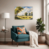 Grazing Herd Open Plains Living Room Demo
