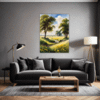 Grazing Herd Open Plains Living Room Demo