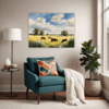 Grazing Herd Open Plains Living Room Demo