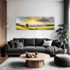 Grazing Herd Open Plains Living Room Demo