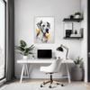 Great Dane Abstract Art Office Demo