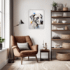 Great Dane Abstract Art Office Demo