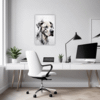 Great Dane Abstract Art Office Demo