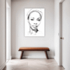 Hint of a Woman's Smile Hallway Demo