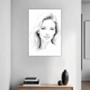 Hint of a Woman's Smile Hallway Demo
