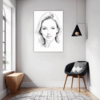Hint of a Woman's Smile Hallway Demo